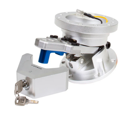 NRG Steering Wheel Quick Tilt System w/Lock - Silver