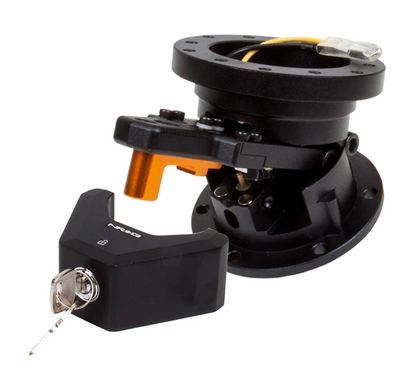 NRG Steering Wheel Quick Tilt System w/Lock - Silver