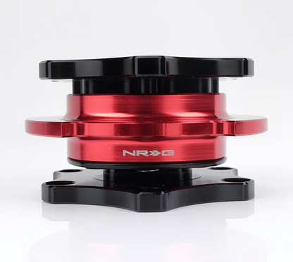 NRG Quick Release SFI Spec - Black / Red Ring