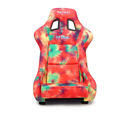 NRG FRP Bucket Seat PRISMA 60s Tie Dye Edition - Medium