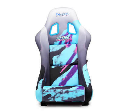 NRG FRP Bucket Seat ULTRA Retro Edition w/ Pearlized Back - Medium