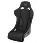 OMP RT FIA Racing Fiberglass Bucket Seat - Leather & Alcantara Black