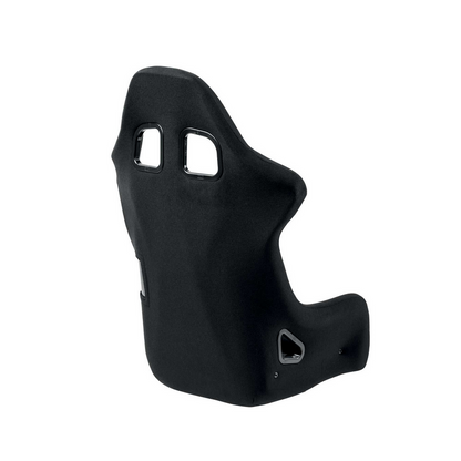 OMP FIRST-R Series Fiberglass Bucket Seat - Black Velour