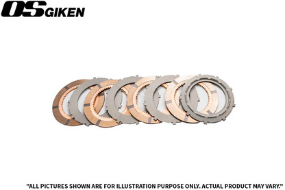 OS Giken R Series Quad Plate Clutch for Nissan R34 Skyline GT-R
