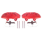 Power Stop Front Aluminum Red Calipers 90-96 Nissan 300ZX Z32 - Pair