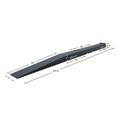 Race Ramps Portable Pro Lift Drive Up Ramps Set (Pair)