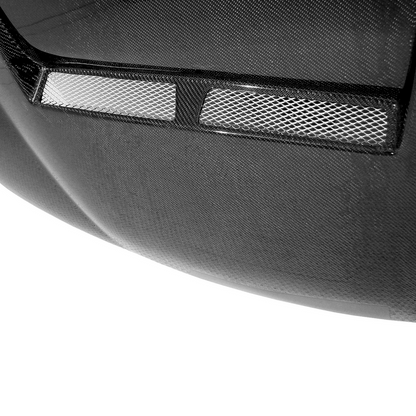 Seibon 97-98 240SX S14 Kouki TA-Style Carbon Fiber Vented Hood
