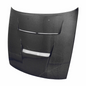 Seibon 89-94 Nissan S13 Silvia DV-Style Carbon Fiber Vented Hood