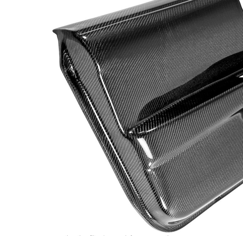 Seibon 95-98 240SX S14 OEM-Style Carbon Fiber Door Panels (Pair)