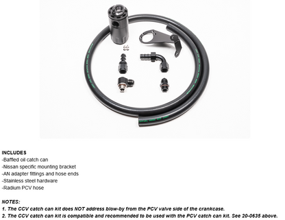 Radium Engineering Nissan S15 Silvia Catch Can Kit CCV Fluid Lock