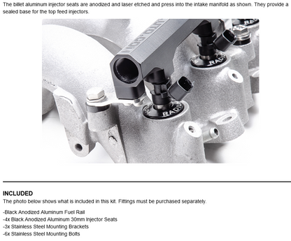 Radium Engineering S13 Silvia SR20DET Fuel Rail Top Feed Conversion Kit