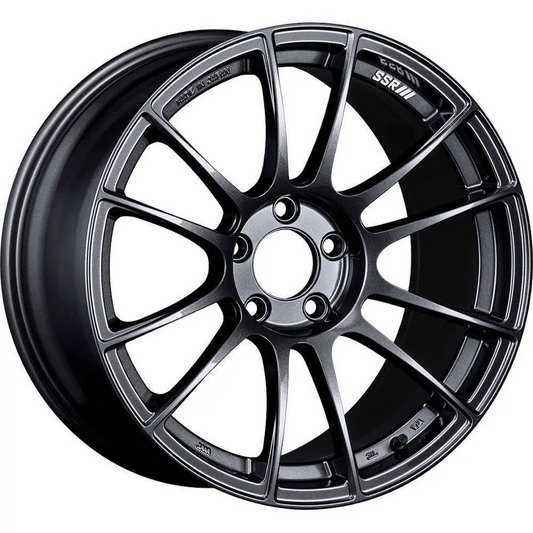 SSR GTX04 17x9 5x114.3 38mm Offset - Dark Gunmetal Wheel