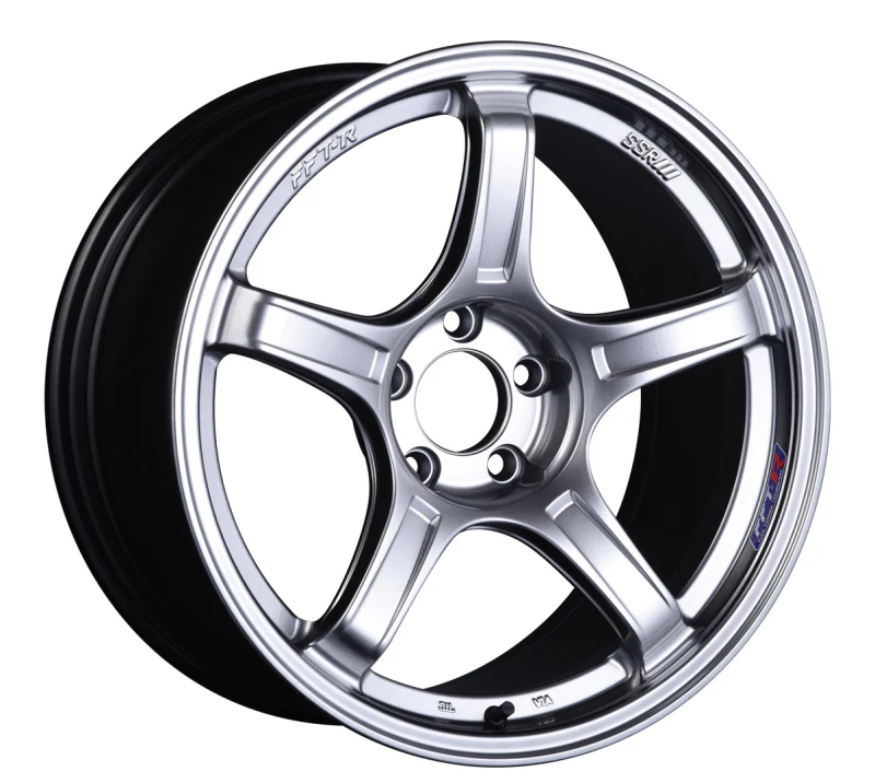 SSR GTX03 18x7.5 5x114.3 48mm Offset - Platinum Silver Wheel