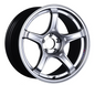 SSR GTX03 18x7.5 5x114.3 48mm Offset - Platinum Silver Wheel