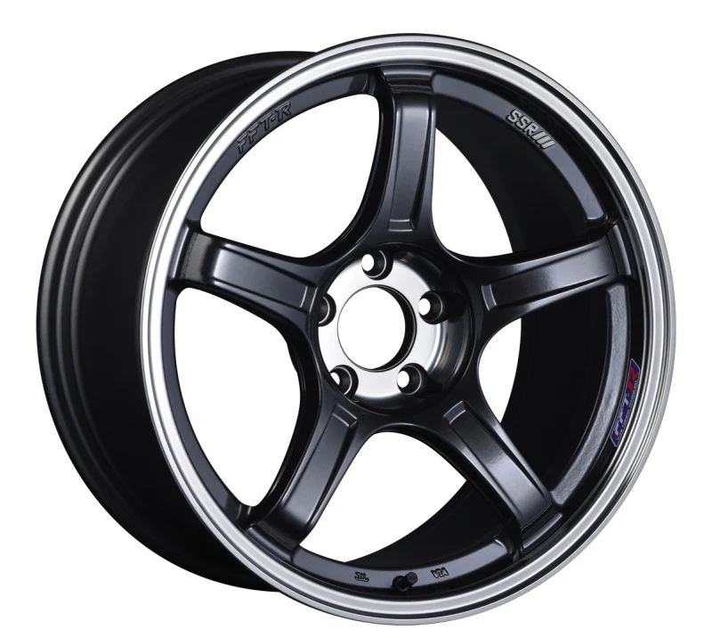 SSR GTX03 18x10.5 5x114.3 22mm Offset - Black Graphite Wheel