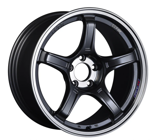 SSR GTX03 18x9.5 5x114.3 22mm Offset - Black Graphite Wheel