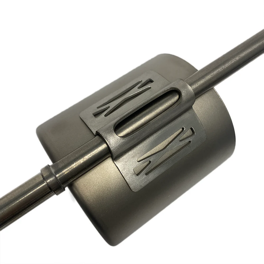 Ticon Industries Titanium Brace Bracket for 3/8" Exhaust Hanger Rod