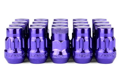 Wheel Mate Muteki SR35 Close End Lug Nuts w/ Lock Set 12x1.25 35mm - Purple