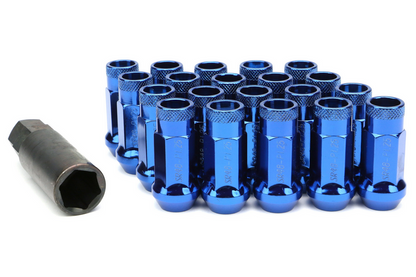 Wheel Mate Muteki SR48 Open End Lug Nuts 12x1.25 48mm - Blue