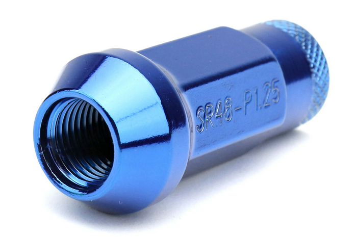 Wheel Mate Muteki SR48 Open End Lug Nuts 12x1.25 48mm - Blue