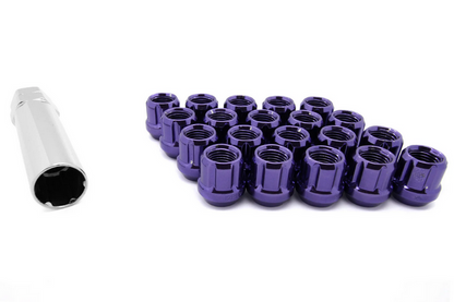 Wheel Mate Muteki Open End Lug Nuts - Purple 12x1.25