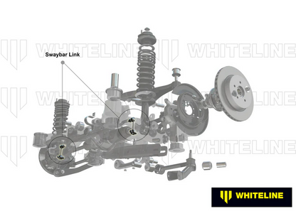 Whiteline Rear Swaybar Link Adjustable Ball End Links - 89-98 240SX S13 S14