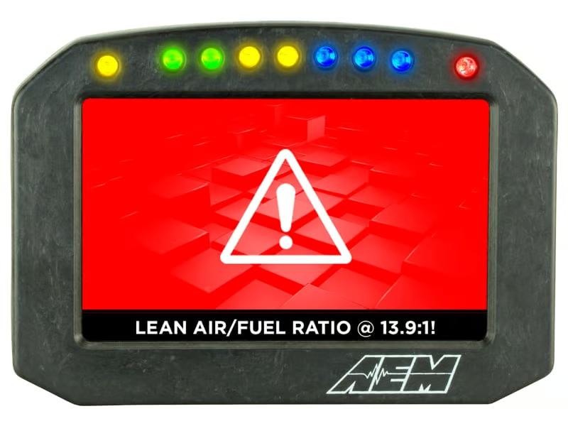 AEM CD-5FL Carbon Logging Flush Digital Dash Display