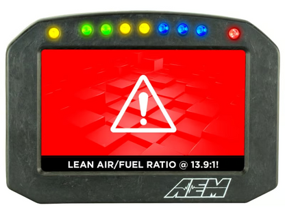 AEM CD-5FL Carbon Logging Flush Digital Dash Display