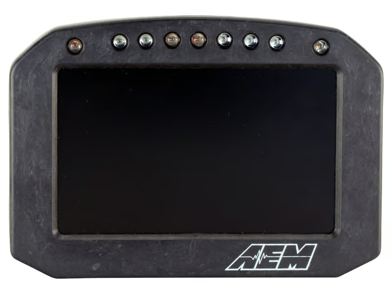 AEM CD-5FL Carbon Logging Flush Digital Dash Display
