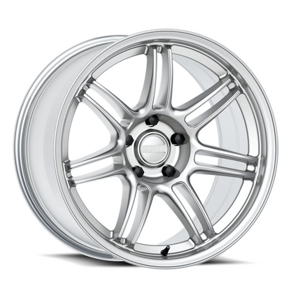Kansei K17 Seven 18x10.5in +12 5x114.3 - Hyper Silver Wheel