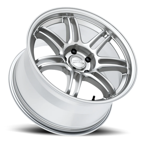 Kansei K17 Seven 18x10.5in +12 5x114.3 - Hyper Silver Wheel