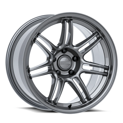 Kansei K17 Seven 18X9 +22 5X114.3 - Gloss Gunmetal