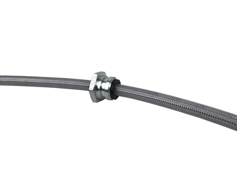 P2M Nissan 1989-98 240SX w/ Z32 Front Conversion Brake Lines - PAIR
