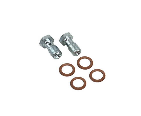 P2M Nissan 89-98 240SX Front Stock Caliper Brake Lines - PAIR