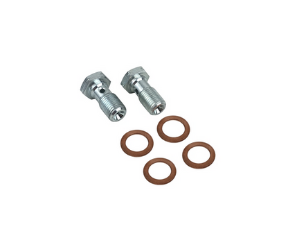 P2M Nissan 89-98 240SX Front Stock Caliper Brake Lines - PAIR