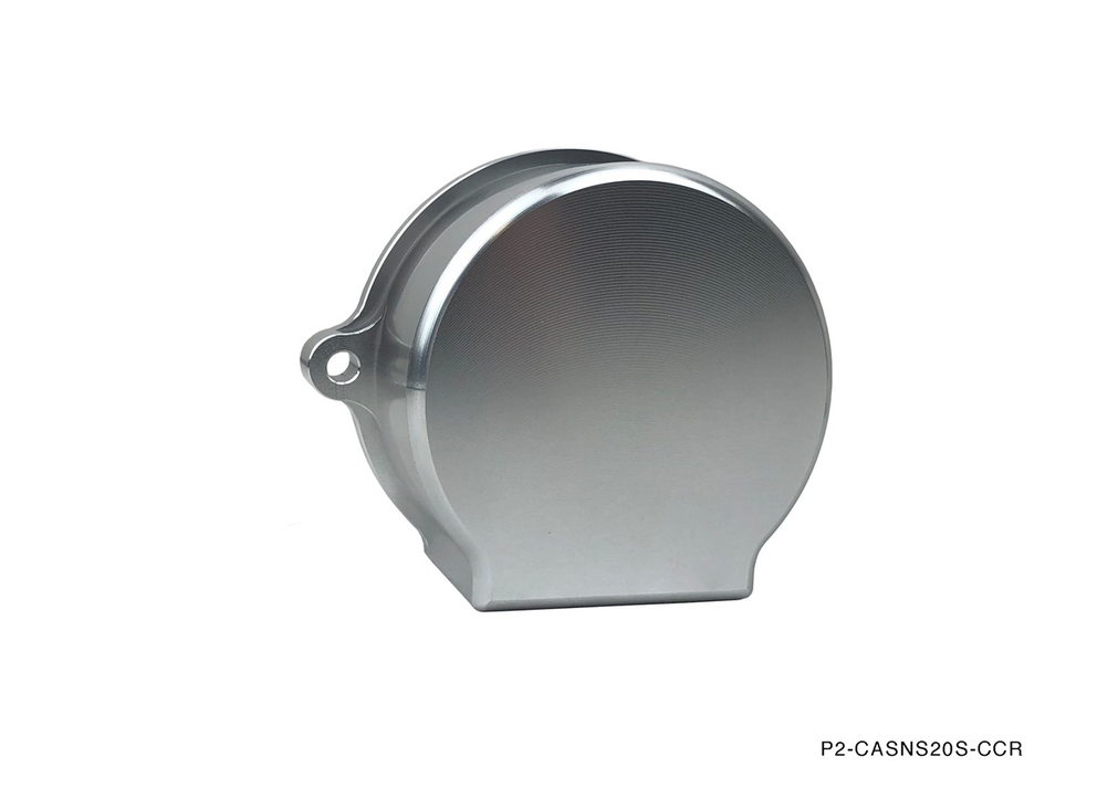 P2M Nissan SR20DET CAS Cover - Silver