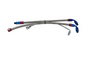 P2M Nissan S13 SR20DET Steel Braided Turbo Line Kit - Bottom Mount