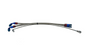 P2M Nissan S14/S15 SR20DET Steel Braided Turbo Line Kit - Top Mount