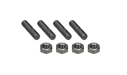 P2M Stainless T25 / T28 Turbo Inlet Stud Nut Set - M8X1.25