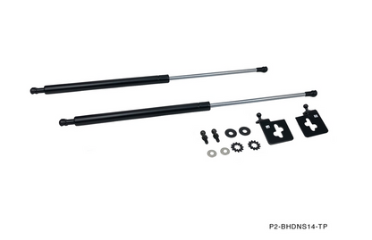 P2M 95-98 S14 240SX Engine Hood Strut Damper - Black Series