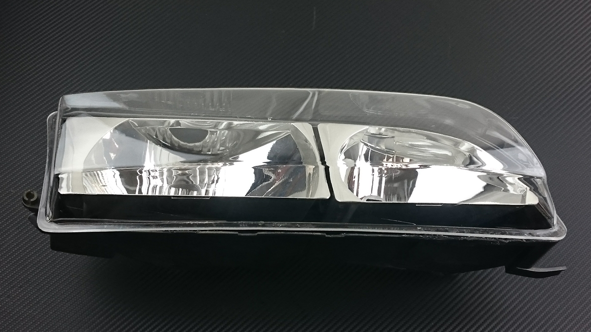 P2M S14 Zenki 240sx Clear Acrylic Headlight Covers - PAIR
