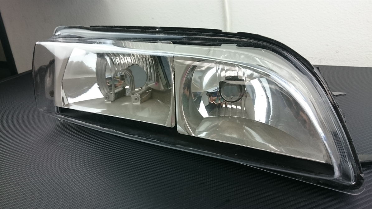 P2M S14 Zenki 240sx Clear Acrylic Headlight Covers - PAIR
