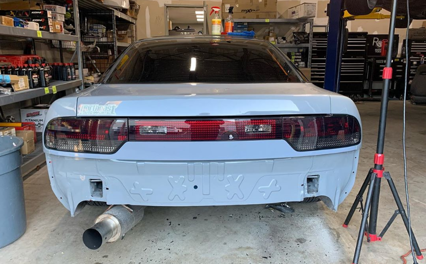 P2M S13 240sx 180sx Hatchback Rear Tail Light Kit Smoked - SET