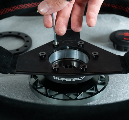 P2M SuperFly SFI Steering Wheel Quick Release Kit