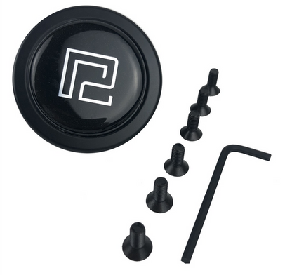 P2M 340mm Competition Steering Wheel - 30mm Dish Perforated Leather