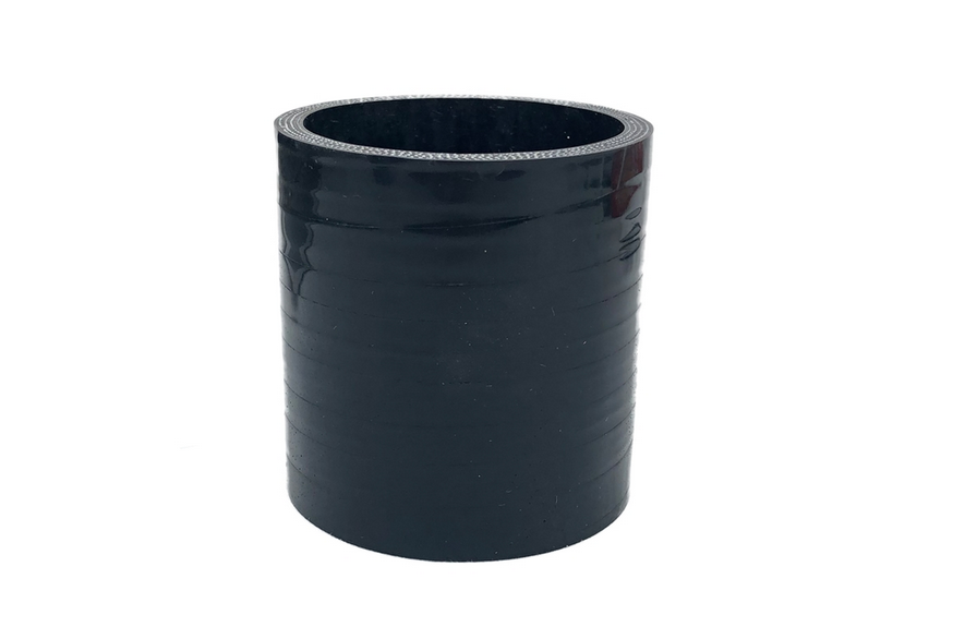 P2M 4in ID 4-Ply Straight Hose Coupler - Black 3in Lenght