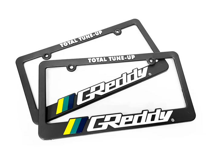 GReddy Total Tune Up License Plate Frame - 3 Color