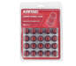 Kansei 12X1.5 Red Spline Acorn (20Pc Kit)