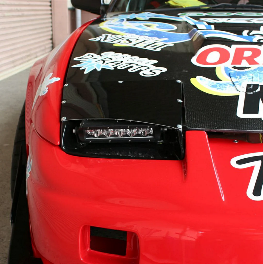 Origin 180sx Headlights Vents Cover Combat Eyes for Popup - PAIR