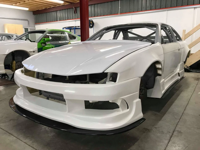 Origin S14 Kouki Front Fenders +75mm Type 4 (Include Finishers) PAIR